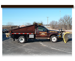 Campobello Landscaping Snow Removal Truck